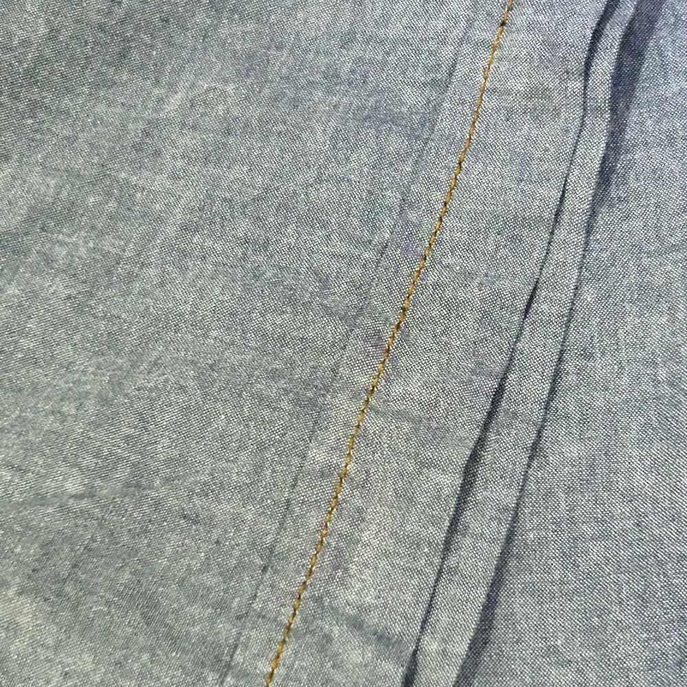 Key Western Wear Chambray Shirt, Pearl Snaps, Large - Picture 10 of 10